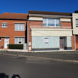 Appartement  T3 de 73 m2 + local commercial de 44 m² avec garage
