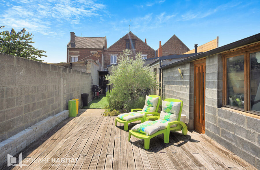 Maison 5 chambres jardin garage Billy Montigny