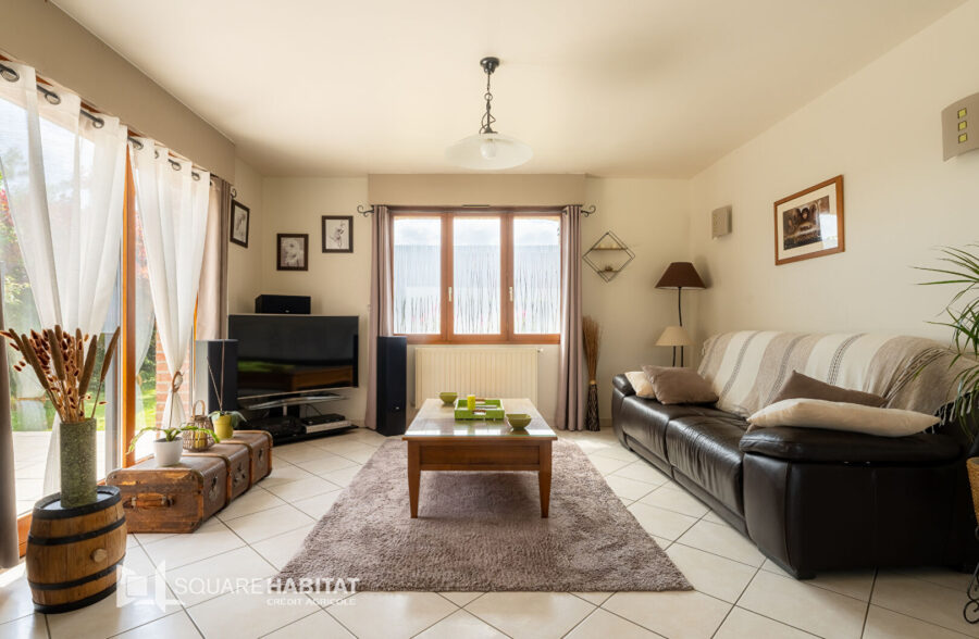 Individuelle 4 chambres + bureau sur Mérignies