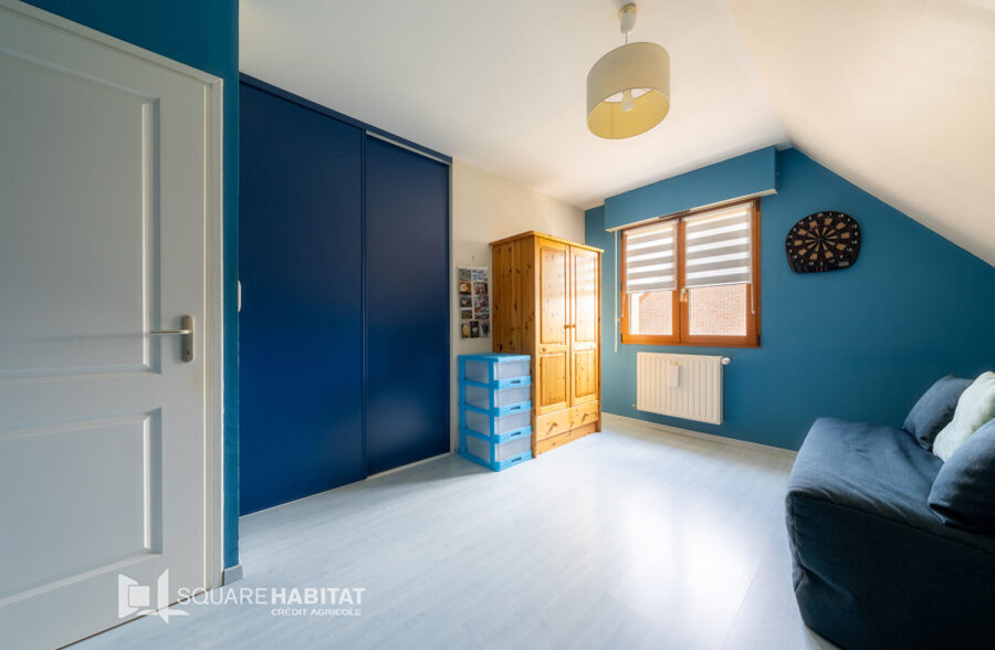 Individuelle 4 chambres + bureau sur Mérignies