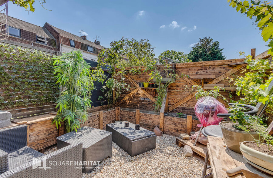 En exclusivité, maison de ville 5 pièces 100m² + extérieur à Roubaix, 114 500€ FAI !!!
