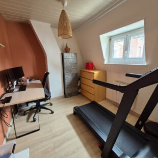 Croix, maison semi-flamande, 2 chambres + bureau