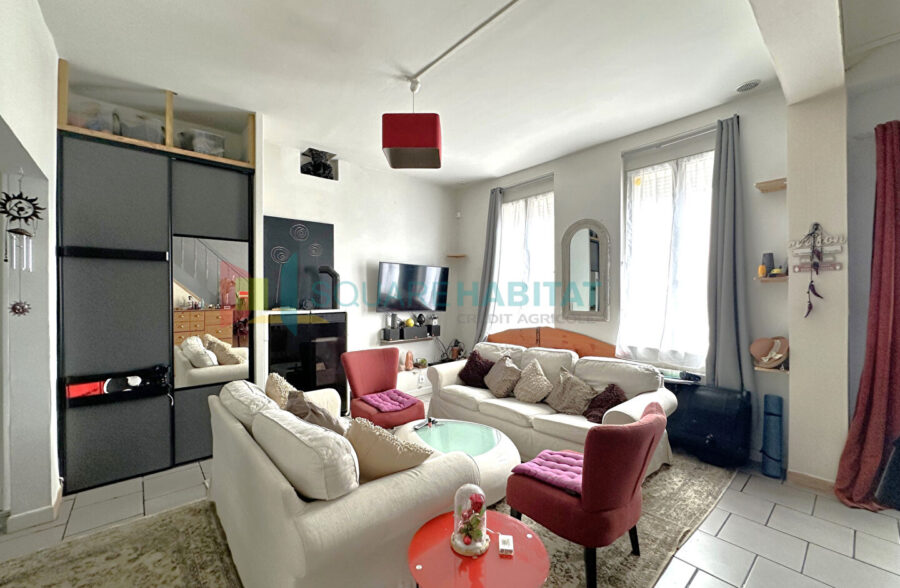 Maison 90m² – 3 chambres – jardin