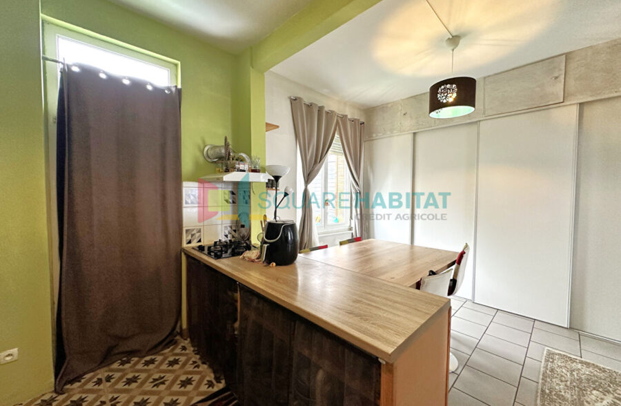Maison 90m² – 3 chambres – jardin