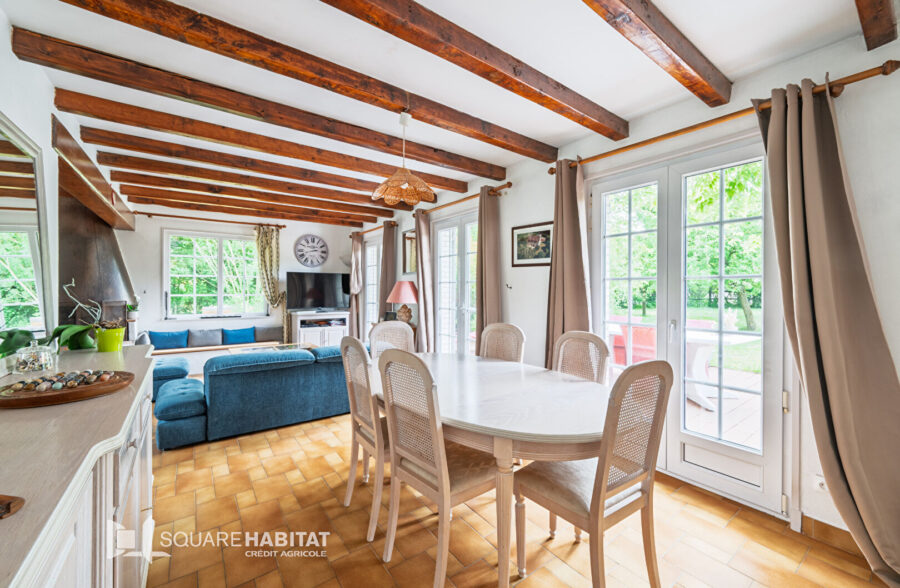Ennetières-en-Weppes Villa de semi plain-pied – 5 chambres et bureau – 2000m² de parcelle
