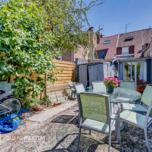 Maison  de ville secteur prés du hem vue sur la lys