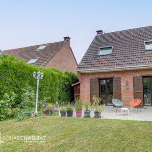 Jolie Maison semi-individuelle, 3 chambres, jardin, garage, cave.