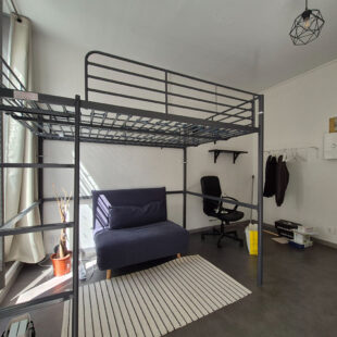 LILLE REPUBLIQUE : JOLI STUDIO LUMINEUX DE 18M² DANS RESIDENCE SECURISEE