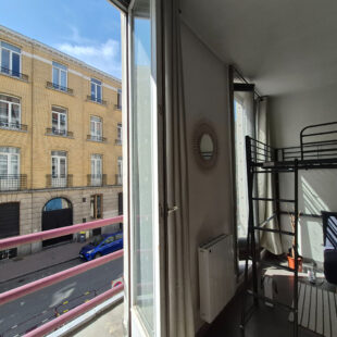 LILLE REPUBLIQUE : JOLI STUDIO LUMINEUX DE 18M² DANS RESIDENCE SECURISEE