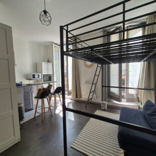 LILLE REPUBLIQUE : JOLI STUDIO LUMINEUX DE 18M² DANS RESIDENCE SECURISEE