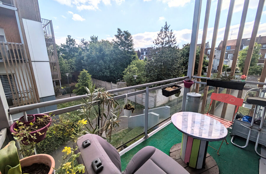WATTRELOS – APPARTEMENT T2 – BALCON ET PLACE DE PARKING