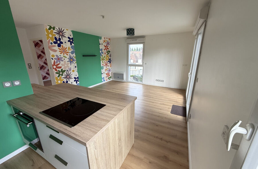 WATTRELOS – APPARTEMENT T2 – BALCON ET PLACE DE PARKING