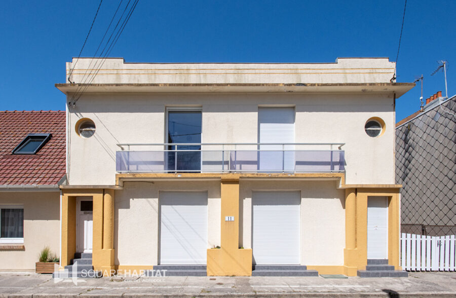 Exclusivité – Charmant appartement avec vue mer et garage à Merlimont-Plage