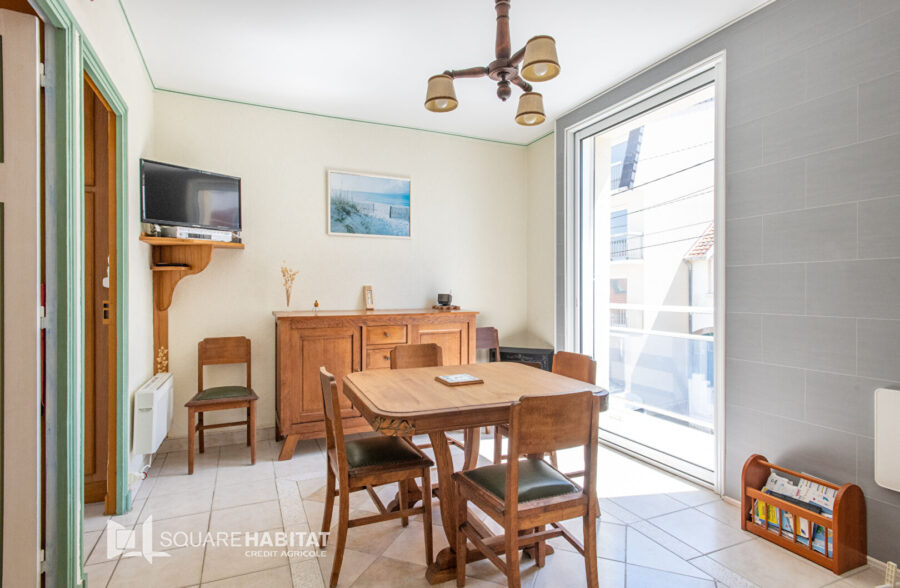 Exclusivité – Charmant appartement avec vue mer et garage à Merlimont-Plage