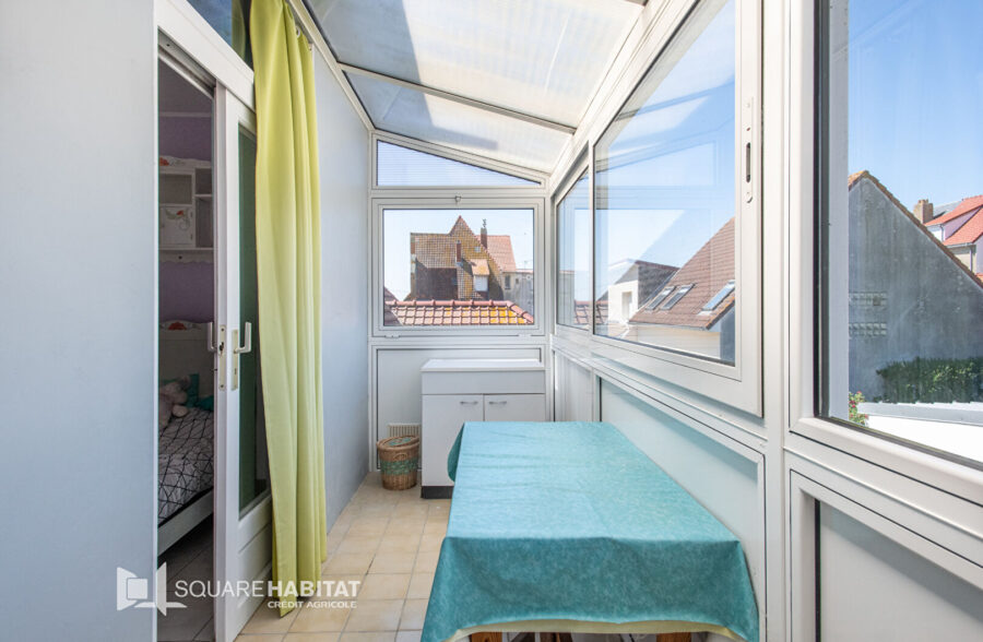Exclusivité – Charmant appartement avec vue mer et garage à Merlimont-Plage