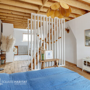Croix, Maison 125 m², 3 chambres, bureau, 2 SDB et jardin