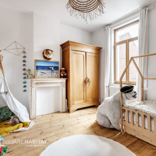 Croix, Maison 125 m², 3 chambres, bureau, 2 SDB et jardin