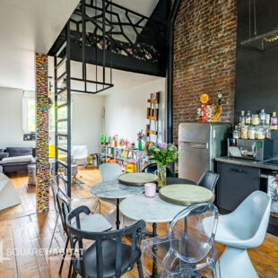 Appartement duplex  “esprit loft ” 2 pièce(s) 63 m2