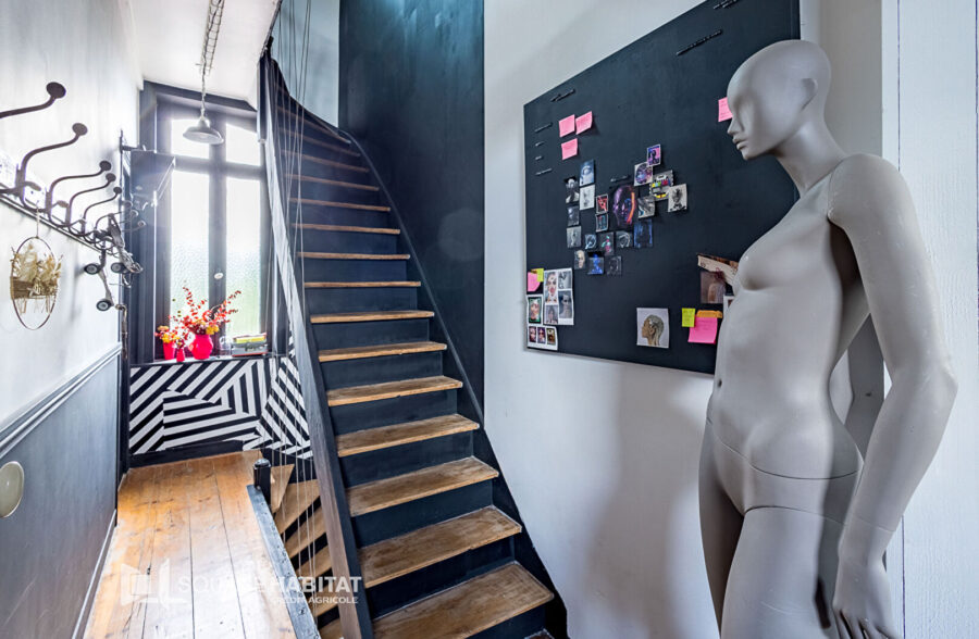 Appartement duplex  “esprit loft ” 2 pièce(s) 63 m2