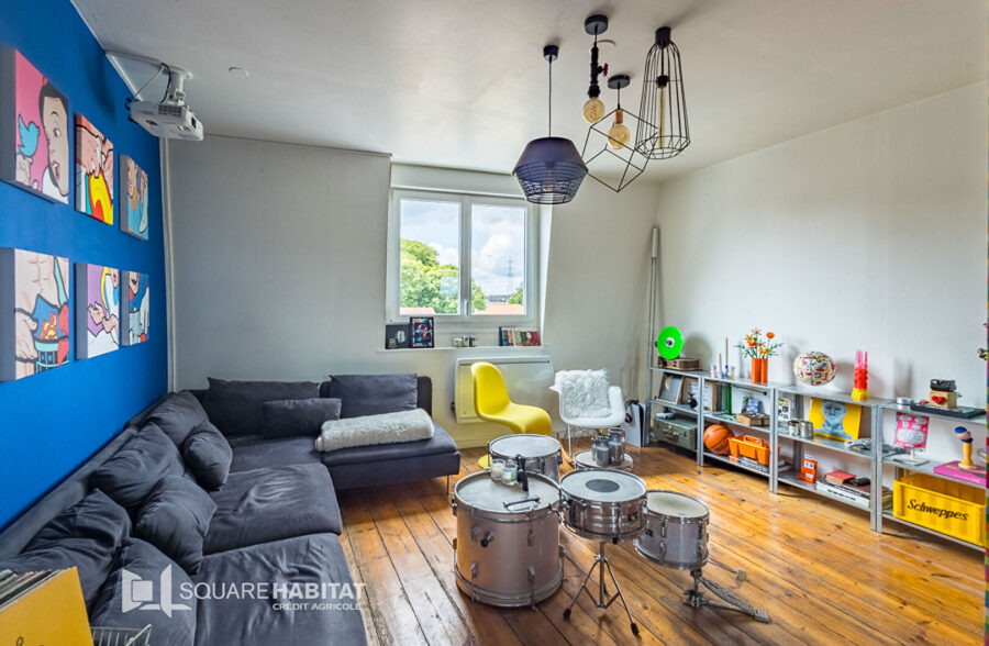Appartement duplex  “esprit loft ” 2 pièce(s) 63 m2