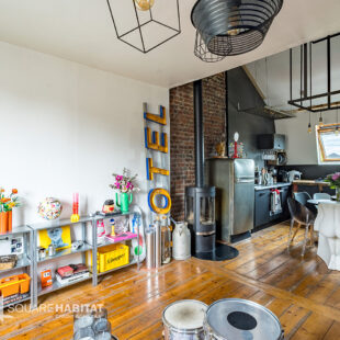 Appartement duplex  “esprit loft ” 2 pièce(s) 63 m2