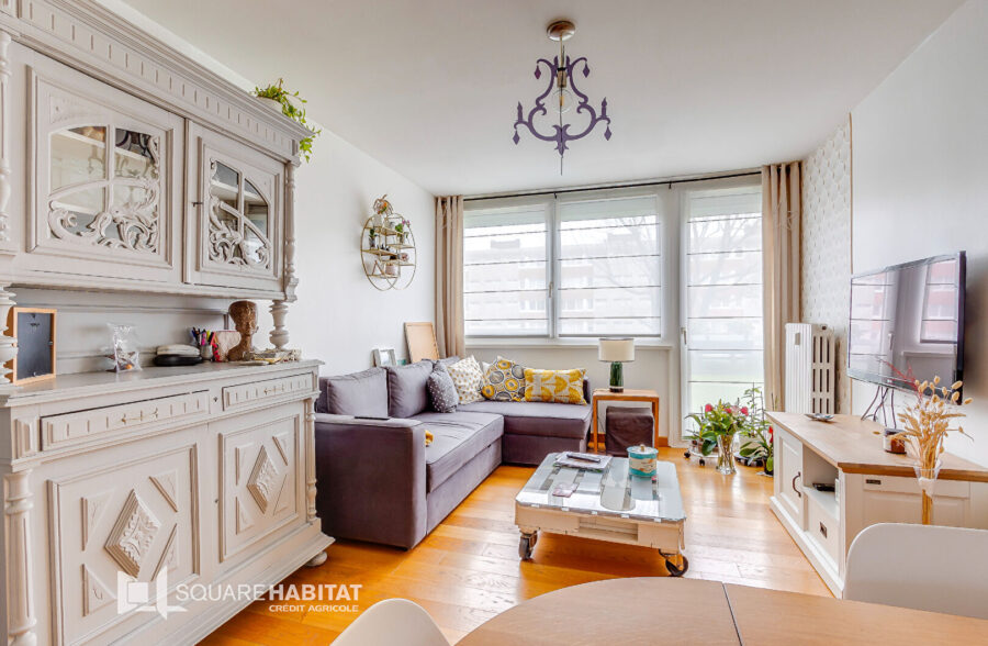 Appartement lumineux de 60m² avec 2 chambres