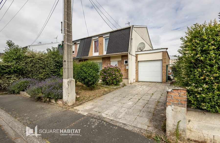 RONCHIN – MAISON – 4 CHAMBRES – JARDIN – GARAGE – SEMI INDIVIDUELLE