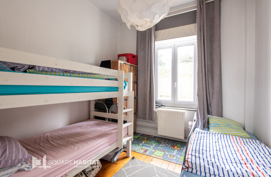 WIMEREUX CENTRE – APPARTEMENT – 2 CHAMBRES – BUREAU – CAVE