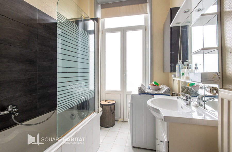 WIMEREUX CENTRE – APPARTEMENT – 2 CHAMBRES – BUREAU – CAVE