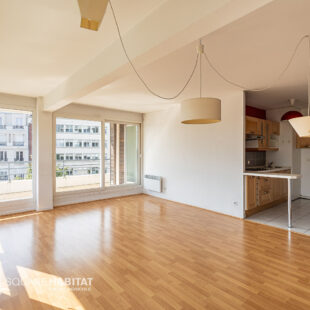 EXCLUSIVITE LILLE BOULEVARD CARNOT : TYPE 3 LUMINEUX AVEC BALCON, GARAGE ET CAVE PRIVATIVE