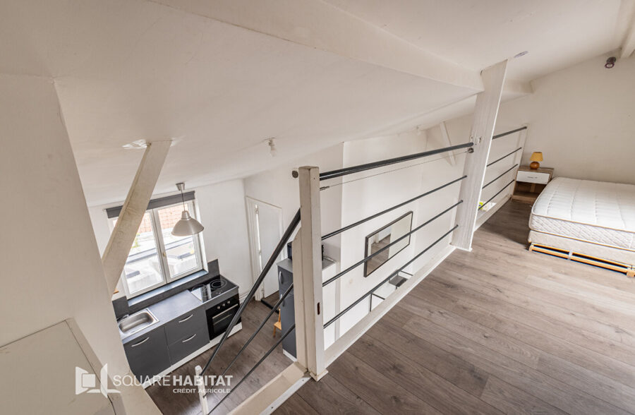 LILLE WAZEMMES : APPARTEMENT TYPE 2 BIS AVEC TERRASSE PRIVATIVE