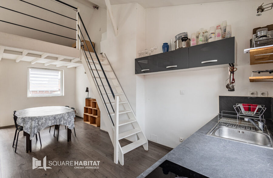 LILLE WAZEMMES : APPARTEMENT TYPE 2 BIS AVEC TERRASSE PRIVATIVE