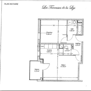 T2 48m² – Résidence récente (2015) – Calme, Balcon, Parking