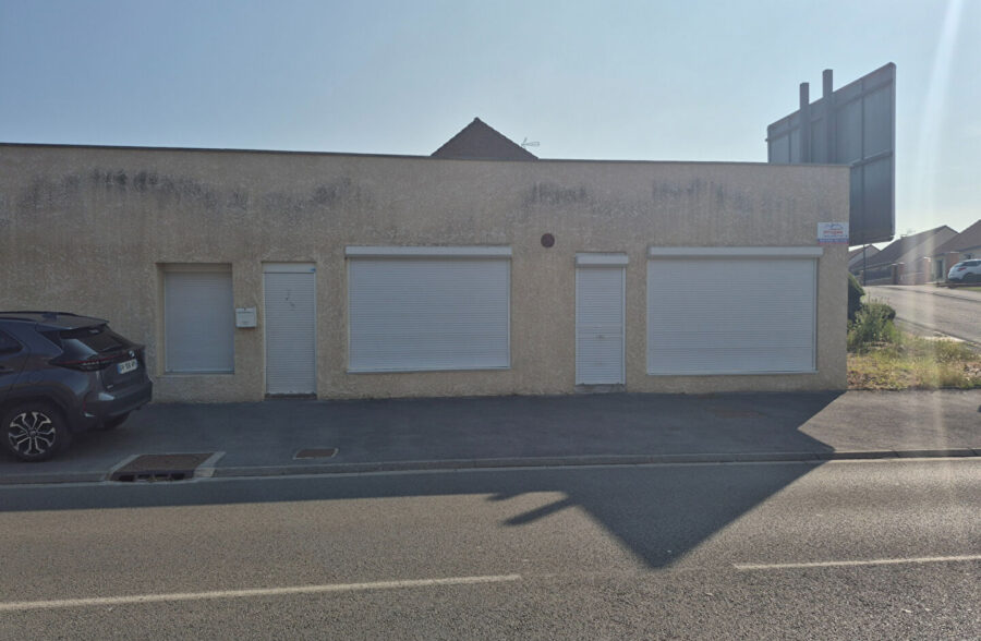 local commercial avec garage route passante cambrai