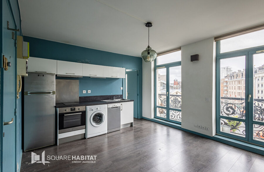 Appartement T2 lumineux à deux pas de la gare Lille Flandres
