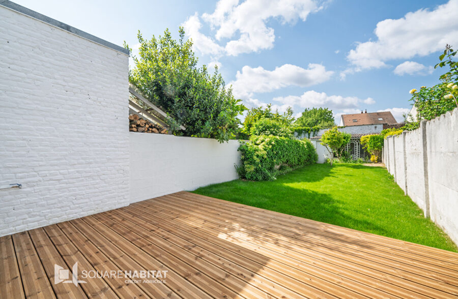 Lambersart – Proximité métro – magnifique rénovation avec 4 chambres, bureau et jardin
