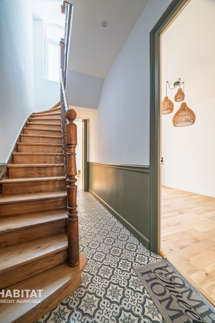 Lambersart – Proximité métro – magnifique rénovation avec 4 chambres, bureau et jardin