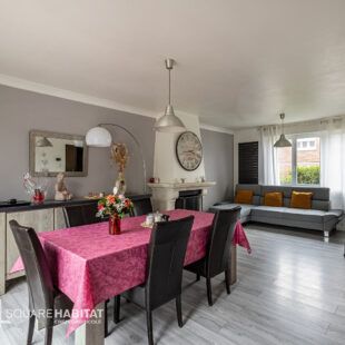 EXCLUSIVITE SQUARE HABITAT : MAISON BATIR DE 85m² – 3 CHAMBRES – GARAGE – JARDIN