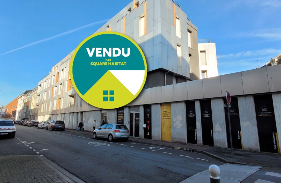 LILLE VAUBAN – CATHO: Grand studio de 32,59 m²  Sous compromis 