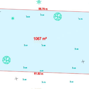 Terrain Raches 1067m²