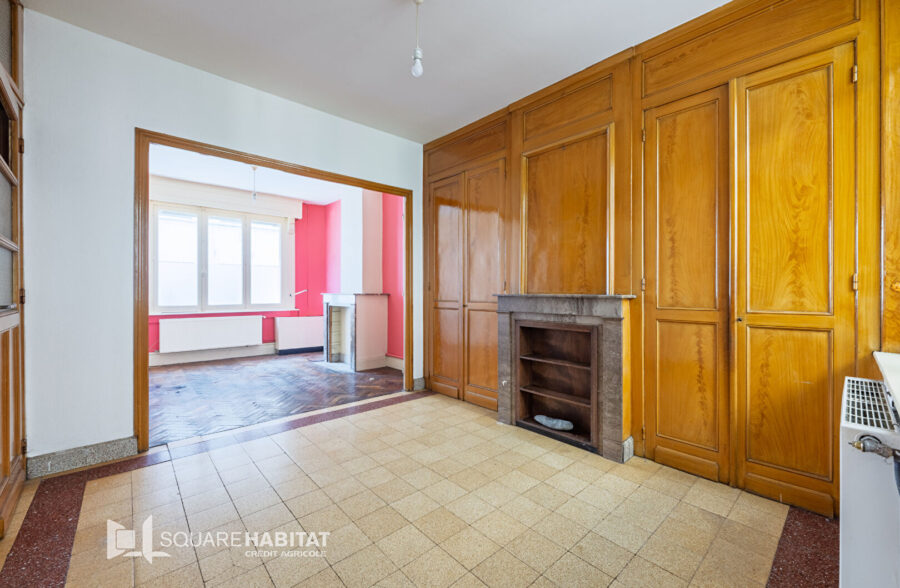 Lambersart – Proximité immédiate métro – 4 chambres, jardin travaux !