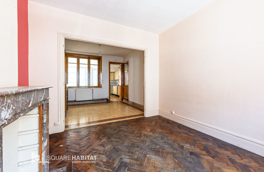 Lambersart – Proximité immédiate métro – 4 chambres, jardin travaux !