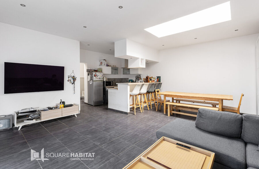 Croix, maison plain-pied 112 m², 3 chambres + terrasse