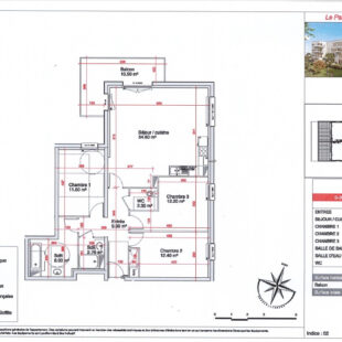 Appartement St Martin Boulogne 4 pièce(s) 93.70 m2