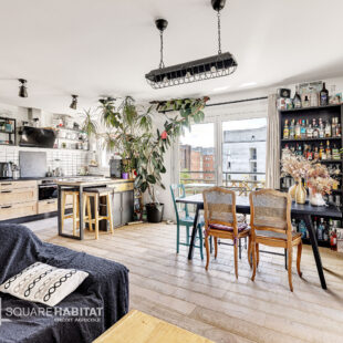 EXCLUSIVITE – LILLE GAMBETTA:  Magnifique T3 en étage élevé  avec balcon et garage fermé