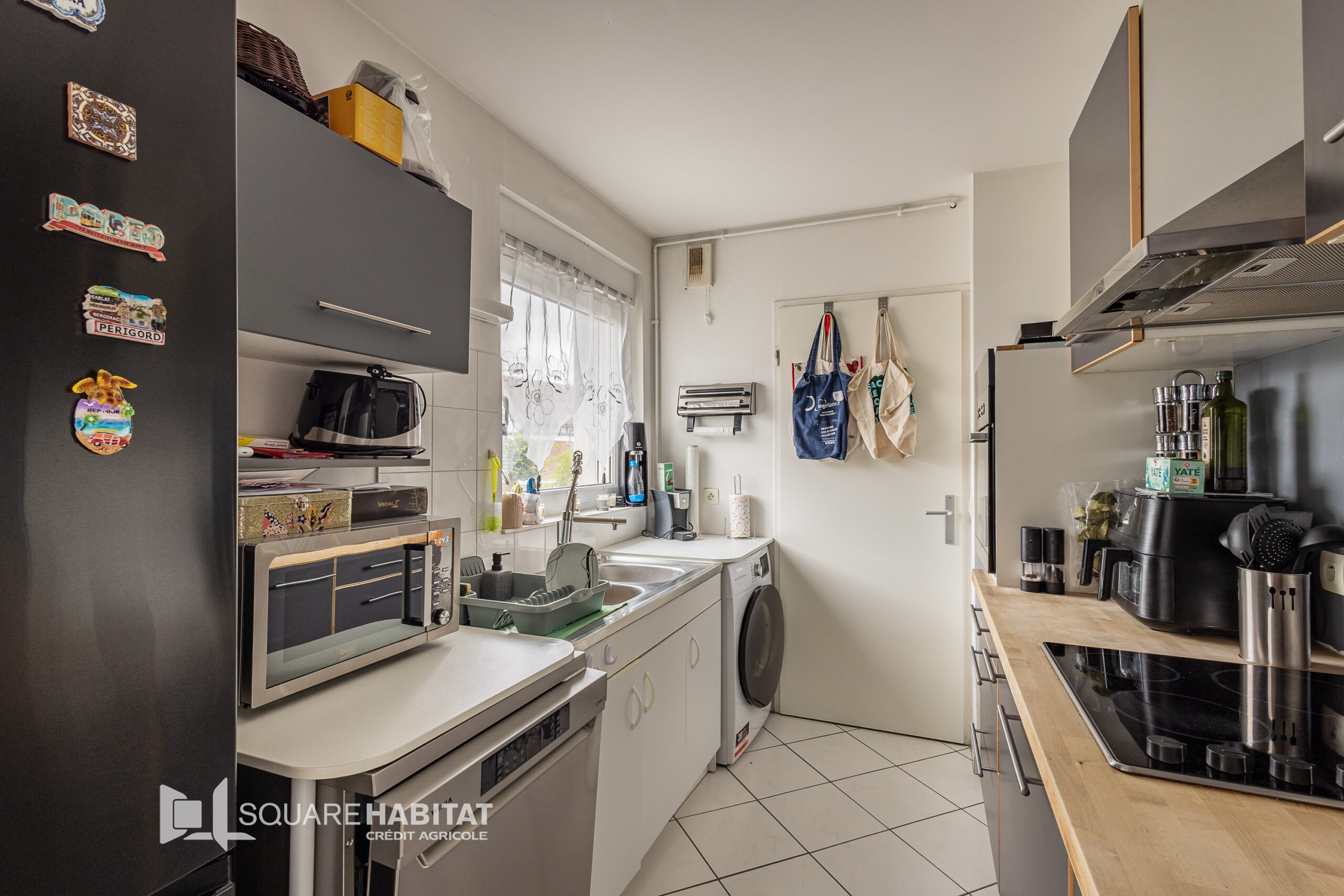 SQUARE HABITAT : GRAND TYPE 2 DE 61m², BALCON, PARKING PMR, TRAVERSANT