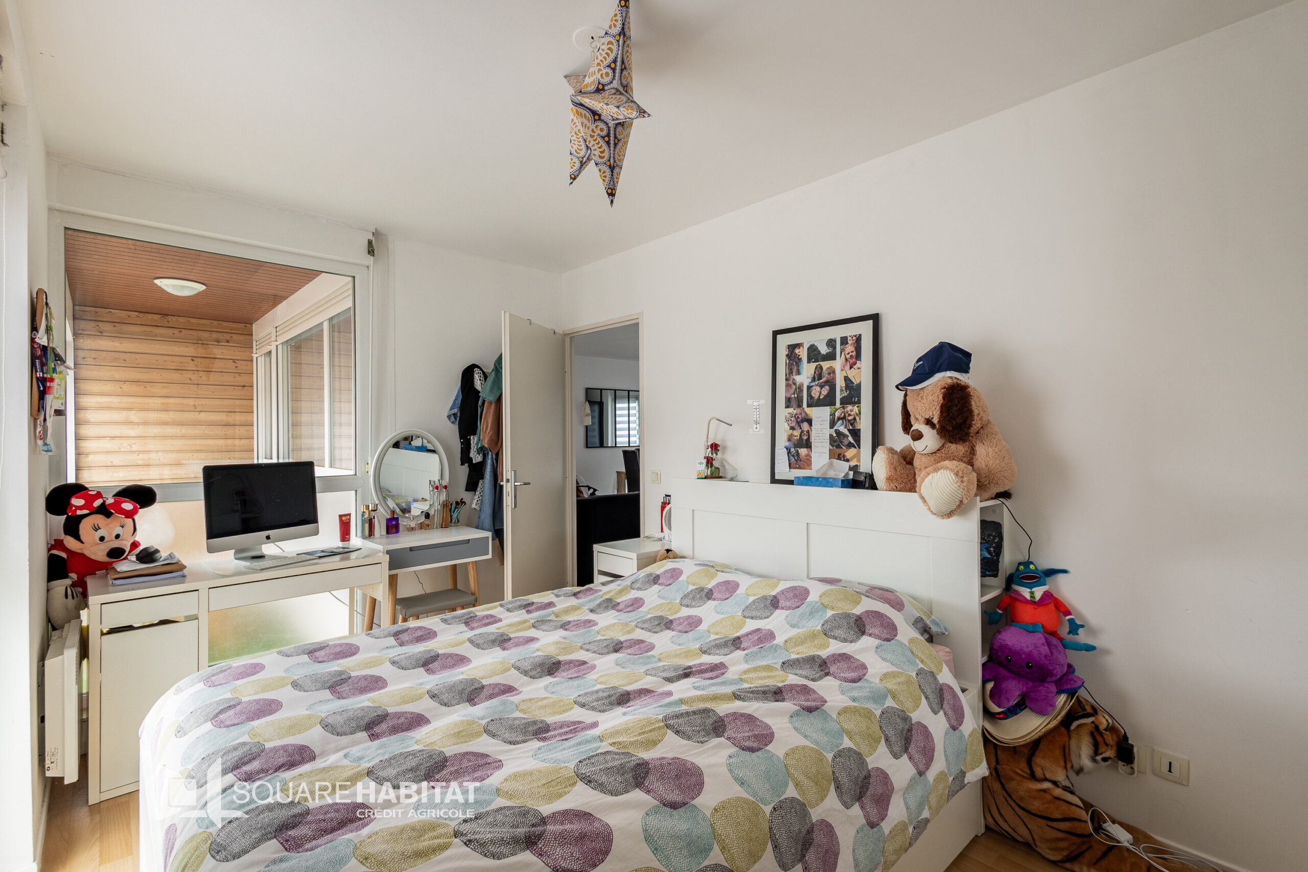 SQUARE HABITAT : GRAND TYPE 2 DE 61m², BALCON, PARKING PMR, TRAVERSANT