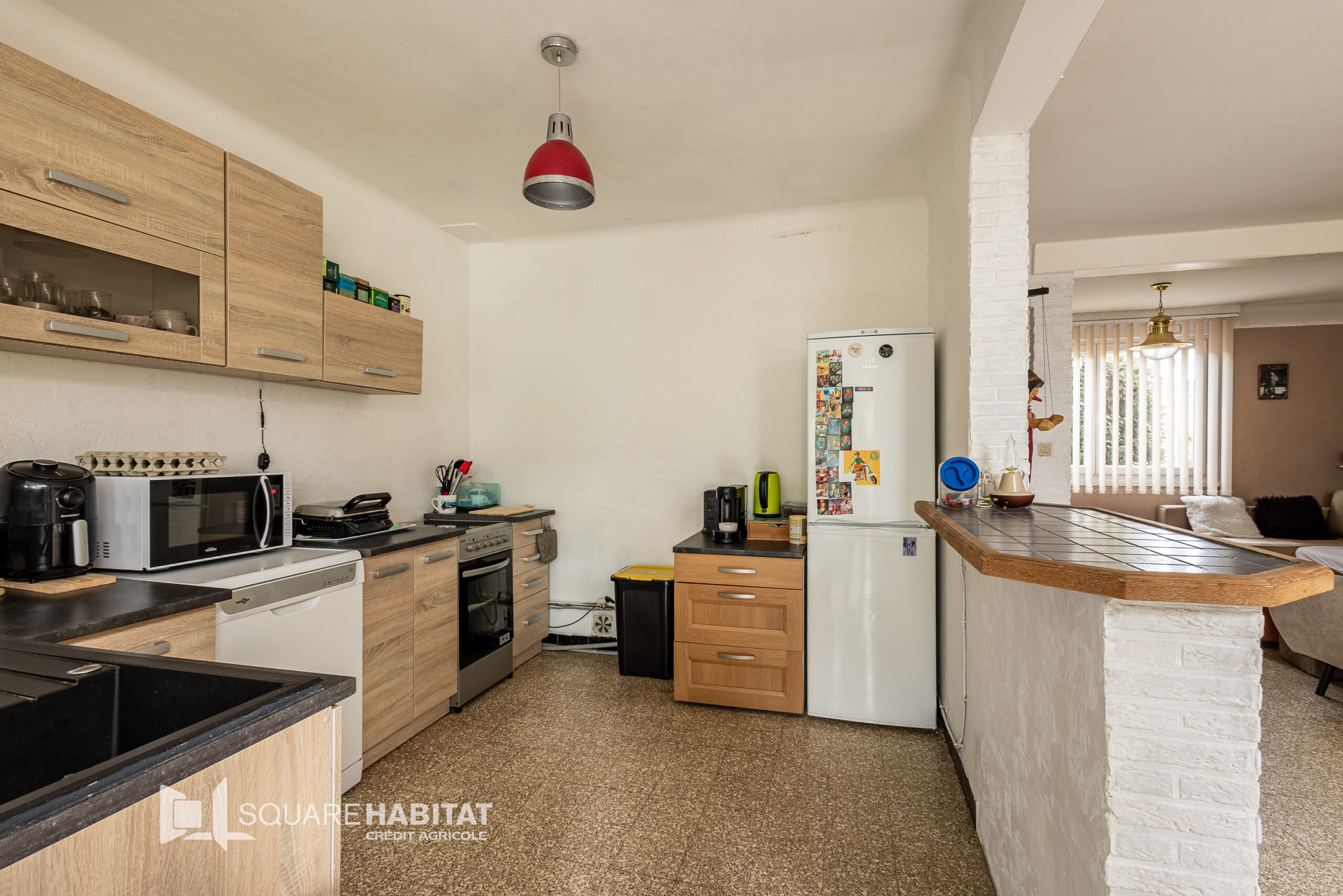 SQUARE HABITAT : MAISON BATIR – 2 CHAMBRES POSSIBILITE D’UNE TROISIEME – EXTENSION – JARDIN – SECTEUR JACQUES BREL