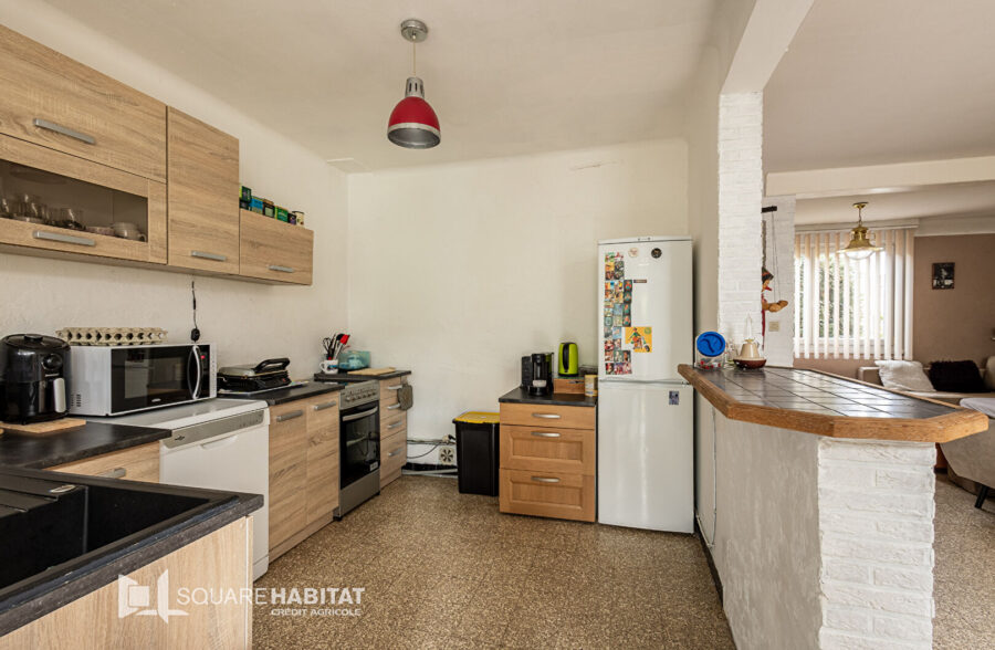 SQUARE HABITAT : MAISON BATIR – 2 CHAMBRES POSSIBILITE D’UNE TROISIEME – EXTENSION – JARDIN – SECTEUR JACQUES BREL