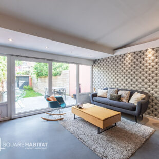 Lambersart – Proche métro et commodités – superbe maison en excellent état avec 3 chambres, grande pièce de vie et jardin